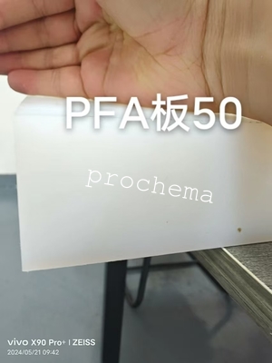 1.5 to 60mm thickness x 1000x 2000mm PFA Sheet, PFA Plate, PFA Board