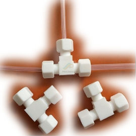  PTFE Three-way connector, ptfe TEE